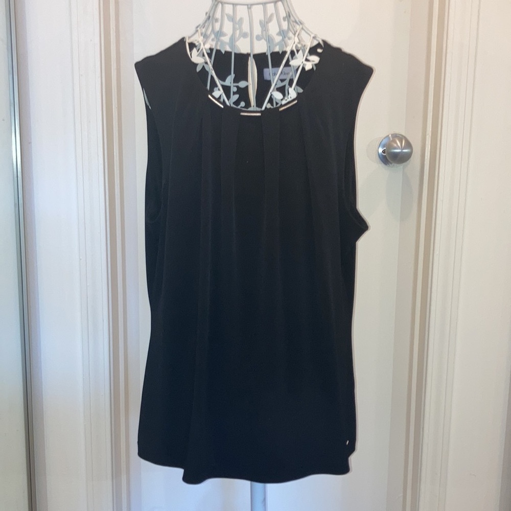 Calvin Klein black blouse